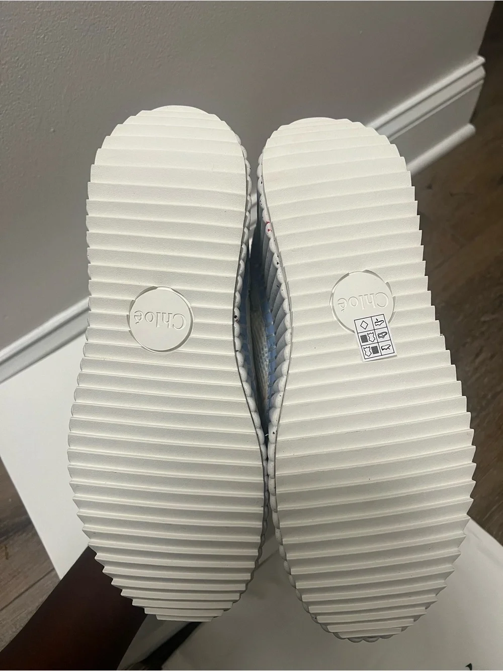 Chloé Nama Wedge Sneakers